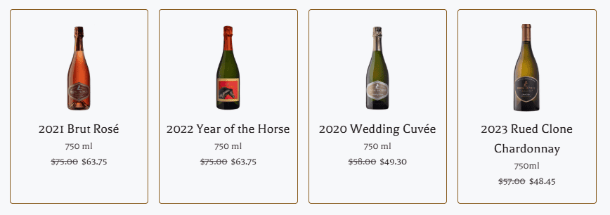 sample en tirage shipment bottles and discount